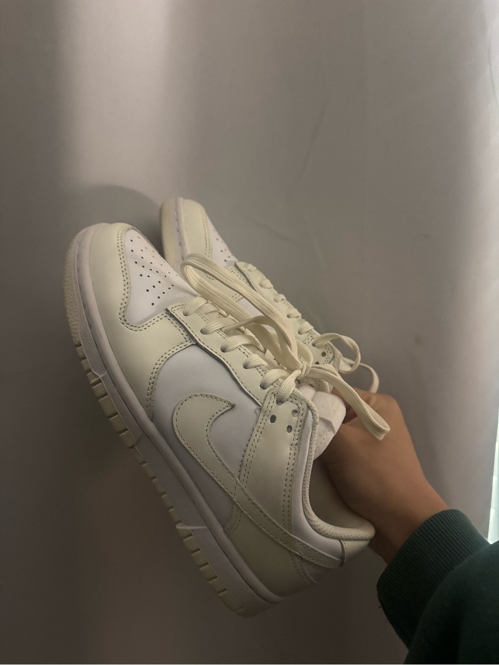 Nike Wmns Size 6 “White Snail” Low Dunks